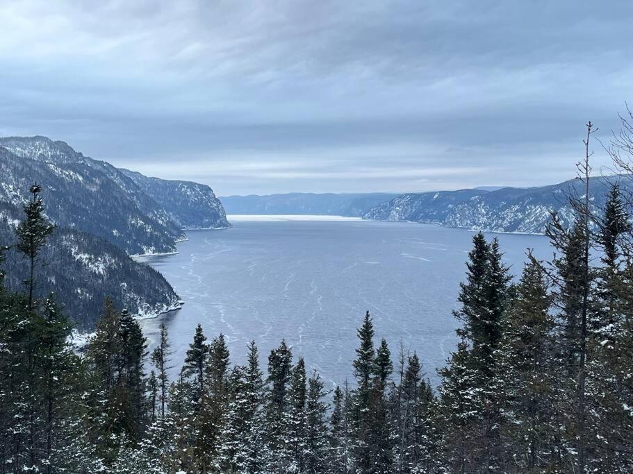 Appartement Mont Edouard, Hebergement Paisible A La Montagne LʼAnse-Saint-Jean Εξωτερικό φωτογραφία