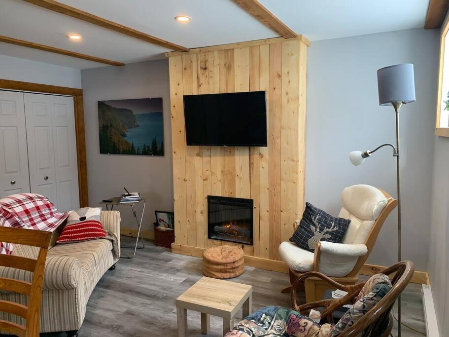 Appartement Mont Edouard, Hebergement Paisible A La Montagne LʼAnse-Saint-Jean Εξωτερικό φωτογραφία