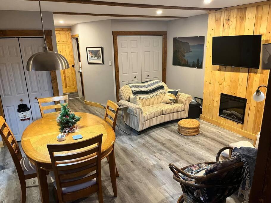 Appartement Mont Edouard, Hebergement Paisible A La Montagne LʼAnse-Saint-Jean Εξωτερικό φωτογραφία