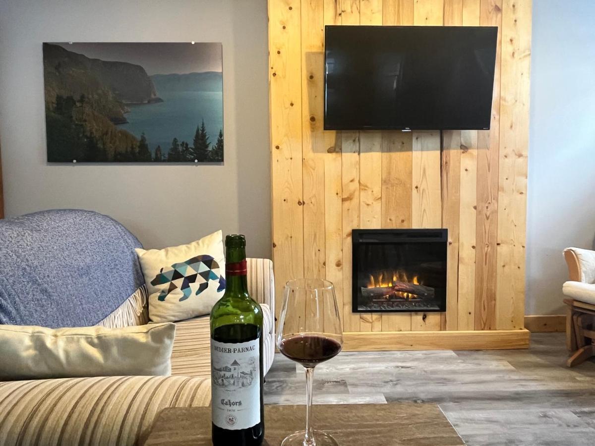 Appartement Mont Edouard, Hebergement Paisible A La Montagne LʼAnse-Saint-Jean Εξωτερικό φωτογραφία